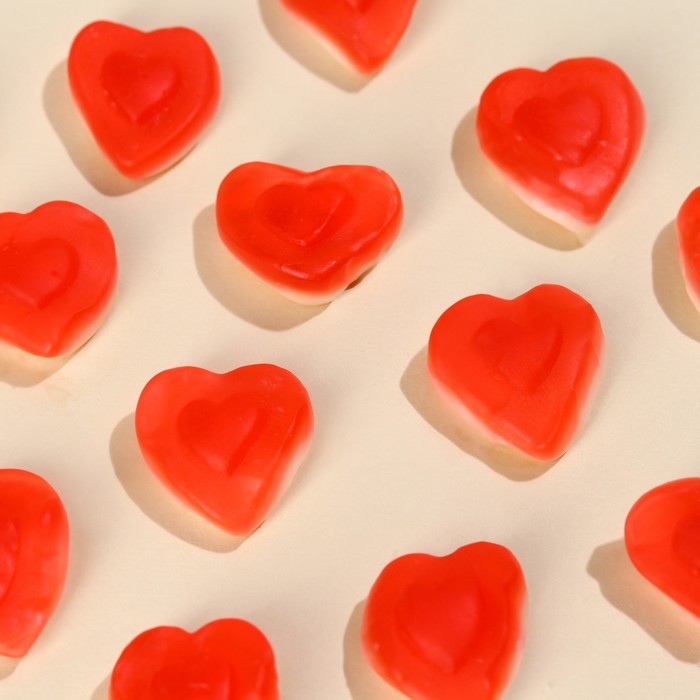 Мармелад сердечки &laquo;Быть рядом&raquo; в банке, 50 г.