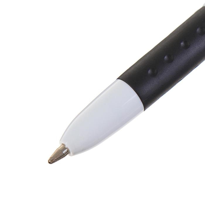 Набор гелевых ручек, 4 цвета, корпус с цветными вставками, в блистере