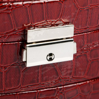 Шкатулка кожзам под бижутерию "Бордо" 20х15х11 см Шкатулка кожзам под бижутерию "Бордо" 20х15х11 см