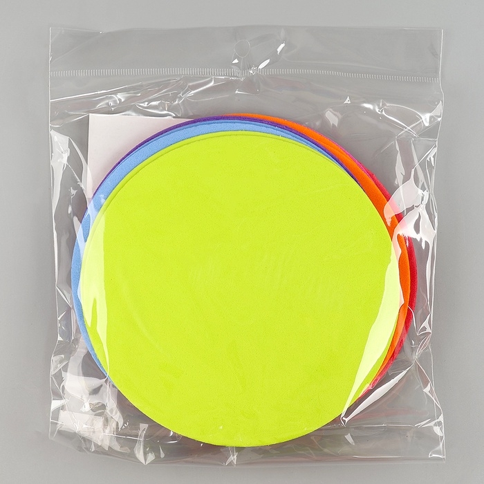 Набор фигурок из EVA Набор фигурок из EVA "Круг", 12 шт, цвет МИКС