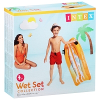 Плотик надувной &laquo;Джой Райдер&raquo;, с ручками, 112 х 62 см, от 6 лет, цвет МИКС, 58165NP INTEX