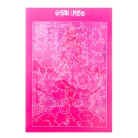 Пазл деревянный фигурный &laquo;Любимая кукла&raquo;, 80 элементов