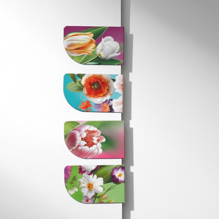 Подарочный набор в портфеле: ежедневник А5, магнитные закладки и ручка &laquo;8 марта&raquo;