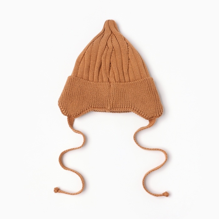 Шапка детская MINAKU р-р 35-40, цвет коричневый