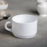 Чашка Empilable, 280 мл, штабелируемая, цвет белый Чашка Empilable, 280 мл, штабелируемая, цвет белый