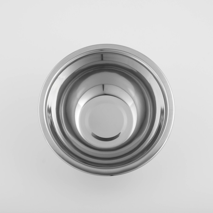 Миска глубокая из нержавеющей стали Доляна &laquo;Индия&raquo;, 1,3 л, d=22 см