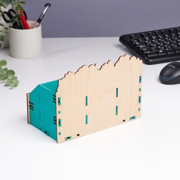 Органайзер для канцелярии Органайзер для канцелярии "Русалочки" 4 отделения 21х11х14,5