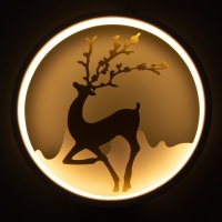 Бра 2510/1 LED 12Вт 3000К бело-золотой 40х12 см Бра 2510/1 LED 12Вт 3000К бело-золотой 40х12 см