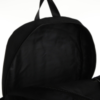 Рюкзак школьный на молнии, 5 карманов, цвет чёрный