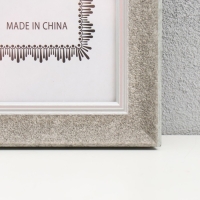 Фоторамка пластик формат А4 "Серая мраморная крошка" серебристая обводка 33,6х25,5 см Фоторамка пластик формат А4 "Серая мраморная крошка" серебристая обводка 33,6х25,5 см