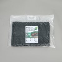 Материал для ландшафтных работ, 20 × 0,8 м, плотность 120 г/м², спанбонд с УФ-стабилизатором, чёрный, Greengo, Эконом 30% Материал для ландшафтных работ, 20 × 0,8 м, плотность 120 г/м², спанбонд с УФ-стабилизатором, чёрный, Greengo, Эконом 30%