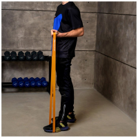 Эспандер ленточный многофункциональный ONLYTOP, 208х2,9х0,5 см, 11-36 кг, цвет оранжевый Эспандер ленточный многофункциональный ONLYTOP, 208х2,9х0,5 см, 11-36 кг, цвет оранжевый