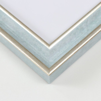 Фоторамка пластик "МИРАМ" 20х20 см, 642498 морской (пластиковый экран)