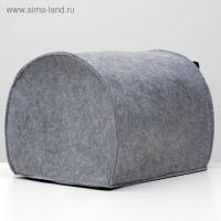 Домик для животных из войлока "Будка Джентльмена" Домик для животных из войлока "Будка Джентльмена"