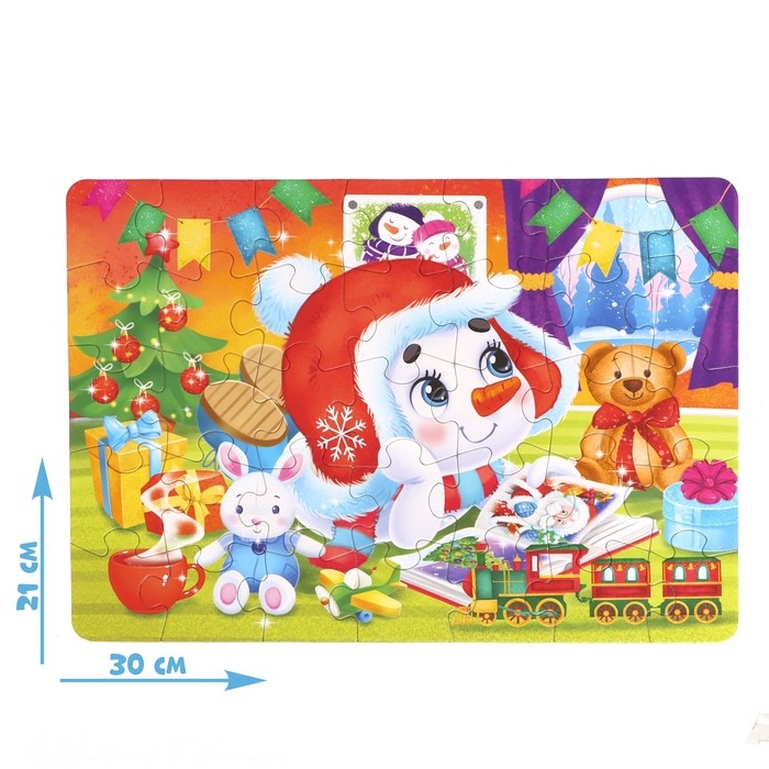 Пазл &laquo;В ожидании Нового года&raquo;, 35 деталей