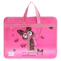 Папка с ручками пластиковая А4, 37 х 22 х 5 см "Фантазия" Папка с ручками пластиковая А4, 37 х 22 х 5 см "Фантазия"