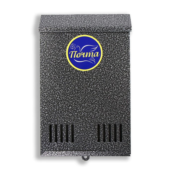 Ящик почтовый без замка (с петлёй), вертикальный, серебристый Ящик почтовый без замка (с петлёй), вертикальный, серебристый