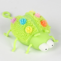 Мяч детский резиновый ёжка световой «Божья коровка», цвета МИКС , в шоубоксе Мяч детский резиновый ёжка световой «Божья коровка», цвета МИКС , в шоубоксе