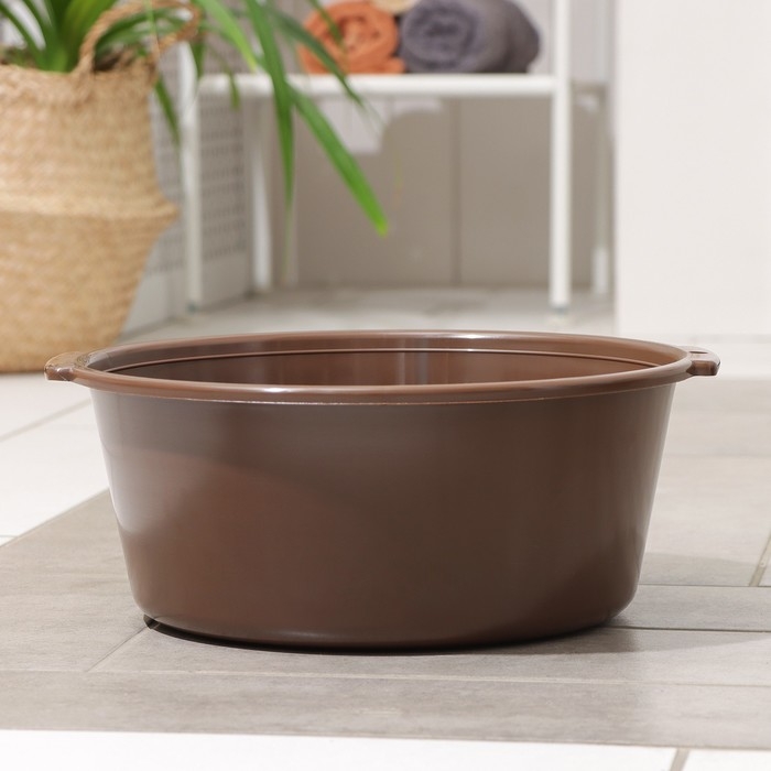 Таз круглый хозяйственный, 8 л, цвет МИКС Таз круглый хозяйственный, 8 л, цвет МИКС