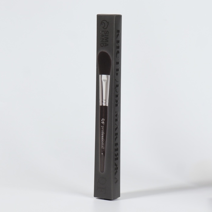 Кисть для макияжа &laquo;PREMIUM&raquo;, 18 см, цвет чёрный