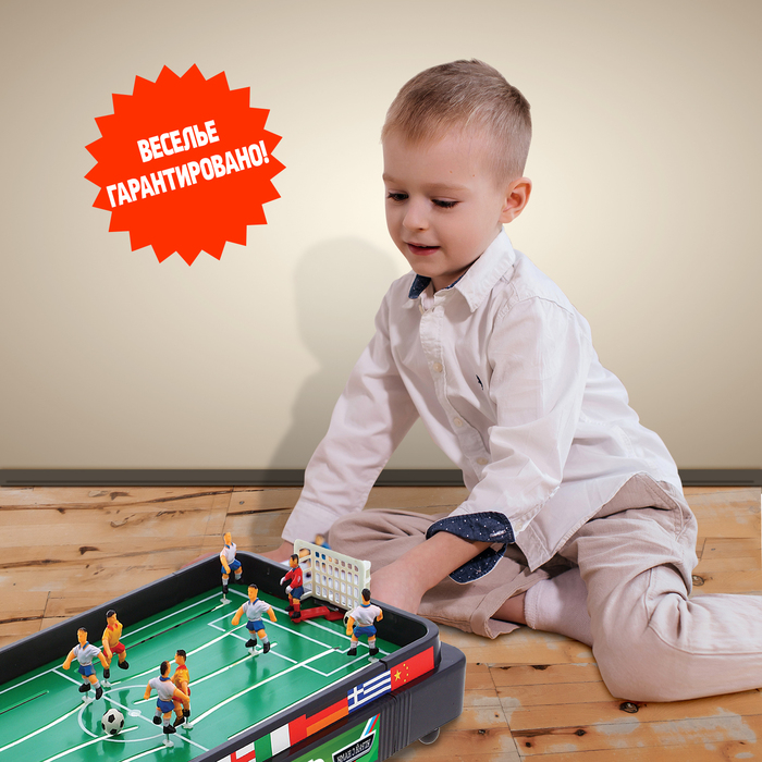 Настольная игра «Хоккей + Футбол», 2 в 1, 2 комплекта игроков Настольная игра «Хоккей + Футбол», 2 в 1, 2 комплекта игроков