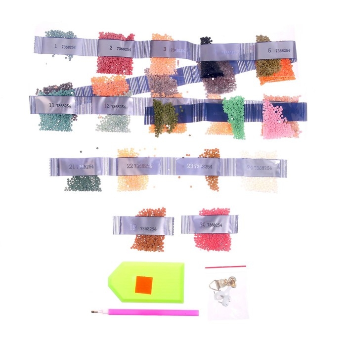 Алмазная мозаика с полным заполнением на подрамнике «Подруги», 20 × 30 см Алмазная мозаика с полным заполнением на подрамнике «Подруги», 20 × 30 см