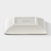 Блюдо сервировочное Доляна &laquo;Весенний вечер&raquo;, 15&times;15 см, цвет белый