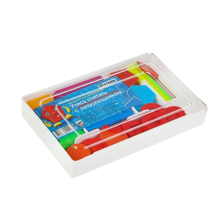 Касса счётных материалов «Учись считать», 142 элемента Касса счётных материалов «Учись считать», 142 элемента