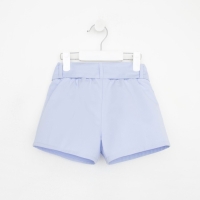 Шорты для девочки с поясом KAFTAN, размер 30 (98-104), цвет голубой