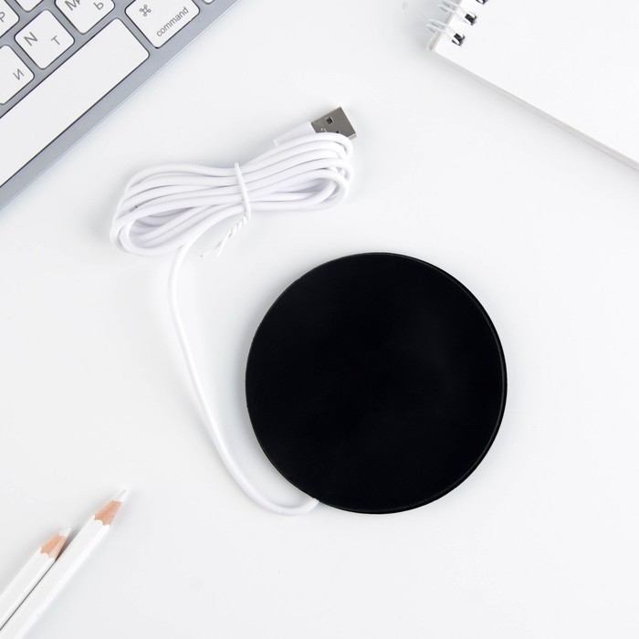 Подставка для кружки USB &laquo;Stay wild&raquo;, подогреватель, 10 &times; 10 см