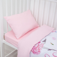 Постельное бельё детское Крошка Я "Flower dance", 112х147 см, 60х120+20 см, 40х60 см, 100% хлопок Постельное бельё детское Крошка Я "Flower dance", 112х147 см, 60х120+20 см, 40х60 см, 100% хлопок