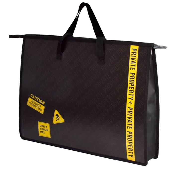 Папка для чертежей и рисунков А3, 450 х 330 х 90 мм, с ручками, пластиковая, молния сверху, Феникс Папка для чертежей и рисунков А3, 450 х 330 х 90 мм, с ручками, пластиковая, молния сверху, Феникс "Частная собственность"