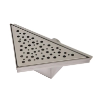 Трап TIM BAD412002, горизонтальный, угловой, 200 х 200 мм, гидро+сухая защита от запаха Трап TIM BAD412002, горизонтальный, угловой, 200 х 200 мм, гидро+сухая защита от запаха