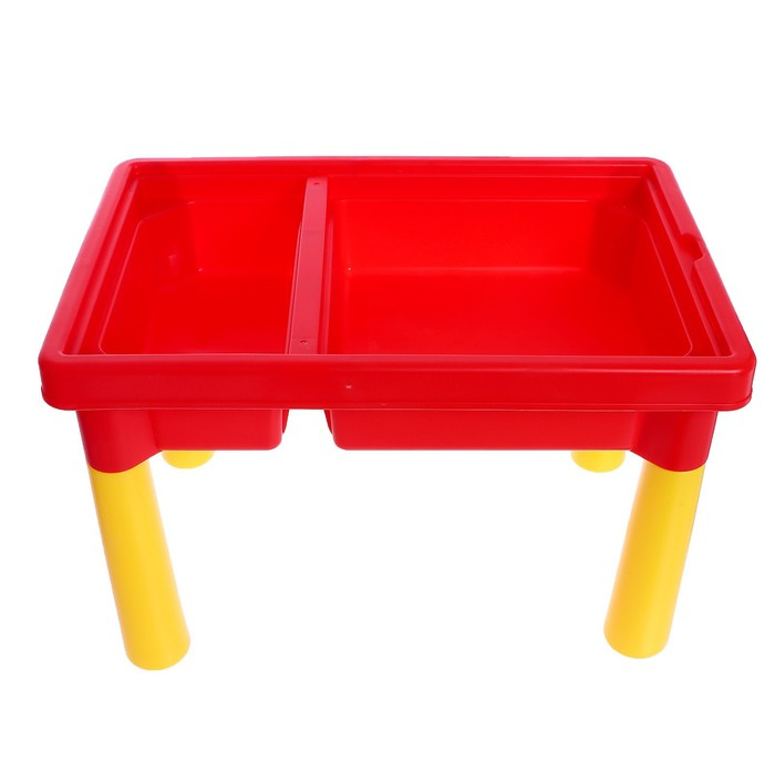 Стол с конструктором и отсеком для хранения, 56 деталей Стол с конструктором и отсеком для хранения, 56 деталей