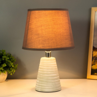 Лампа настольная 320616/1 E14 40Вт белый 19,5х19,5х32 см RISALUX Лампа настольная 320616/1 E14 40Вт белый 19,5х19,5х32 см RISALUX