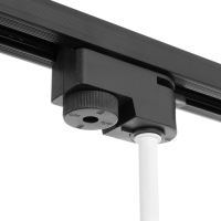 Светильник трековый "Холли" Е27 40Вт белый 15х9х40см