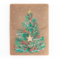 Новогодний подарочный набор New Year варежки р-р 19 и аксессуары