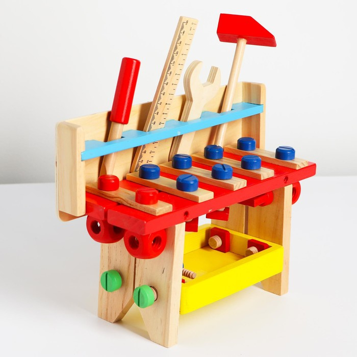Игровой набор &laquo;Столярная мастерская&raquo; 28х10х28 см
