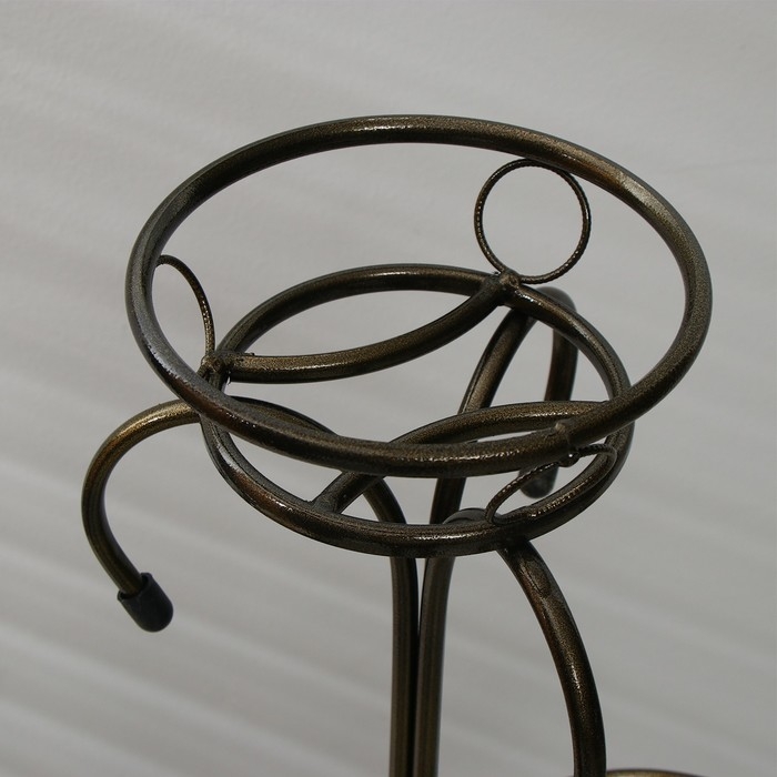 Подставка для цветов, напольная, на 4 горшка, d = 13 см, бронзовая, «Маркиз» Подставка для цветов, напольная, на 4 горшка, d = 13 см, бронзовая, «Маркиз»