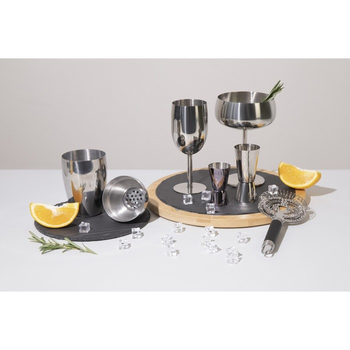 Бокал для вина из нержавеющей стали, 300 мл, 17×7 см, цвет серебряный Бокал для вина из нержавеющей стали, 300 мл, 17×7 см, цвет серебряный