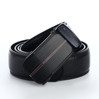 Ремень мужской, ширина 3,5 см, пряжка автомат, цвет чёрный Ремень мужской, ширина 3,5 см, пряжка автомат, цвет чёрный