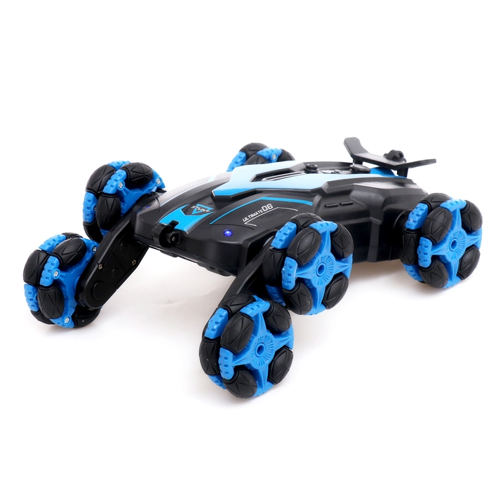 Машина-перевёртыш &laquo;ТОР&raquo;, полный привод, работает от аккумулятора, цвет синий