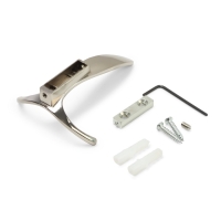 Крючок мебельный CAPPIO FLAT, трехрожковый, матовый никель Крючок мебельный CAPPIO FLAT, трехрожковый, матовый никель