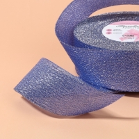 Лента парчовая, 40 мм, 23 &plusmn; 1 м, цвет синий №037