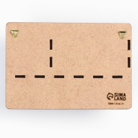 Ключница настенная новогодняя &laquo;Правила дома&raquo;, на Новый год