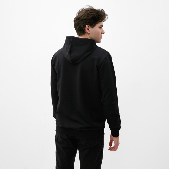 Толстовка мужская с капюшоном MIST Men's casual размер 54, черный