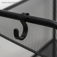 Подставка для обуви &laquo;Женева-13&raquo;, 3 полки, 45&times;27&times;60 см, цвет чёрный