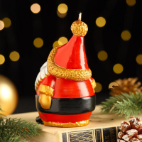 Свеча декоративная "Санта", 12х8,6х7,4 см Свеча декоративная "Санта", 12х8,6х7,4 см