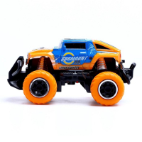 Джип радиоуправляемый «Граффити», работает от батареек, цвет оранжевый Джип радиоуправляемый «Граффити», работает от батареек, цвет оранжевый
