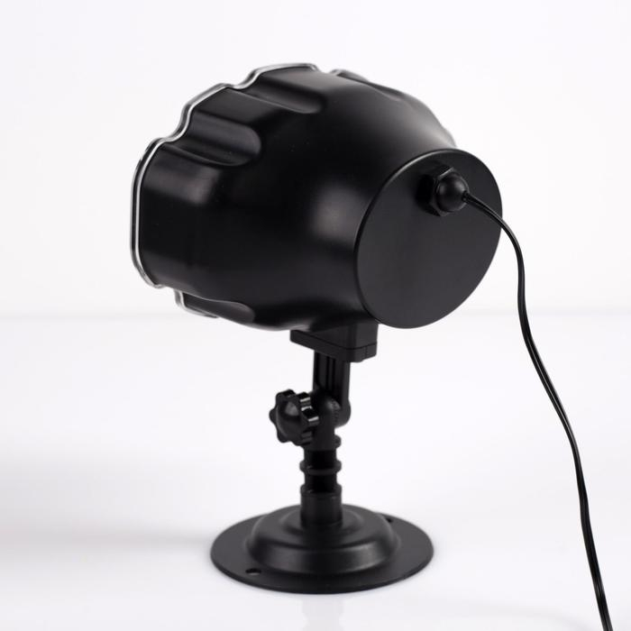 Световой прибор &laquo;Снежинки&raquo;, IP65, свечение белое, 12 В